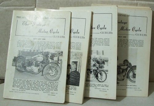 The Official Journal of the Vintage Motor Cycle Club Ltd 12 Issues 1989