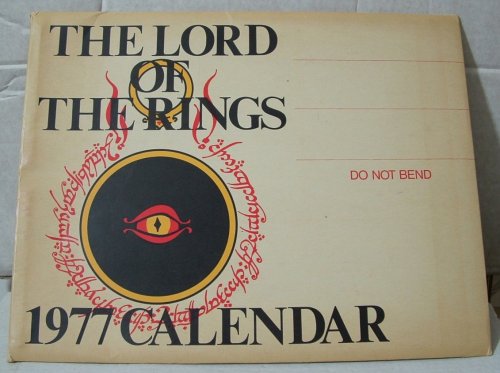 The Lord of the Rings Calendar 1977