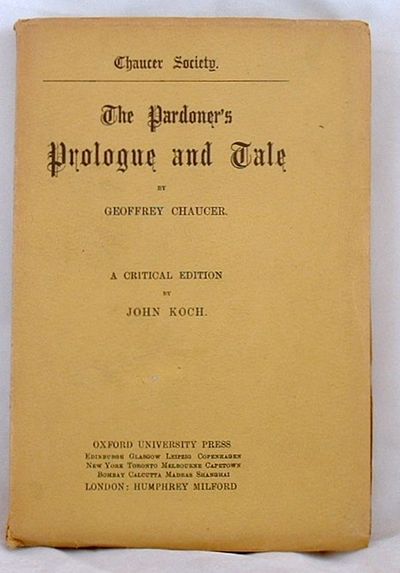 The Pardoner's Prologue and Tale
