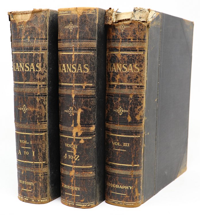 Kansas: A Cyclopedia of State History, Embracing Events, Institutions, Industries, Counties, Cities, Towns, Prominent Persons, Etc. Three Volumes