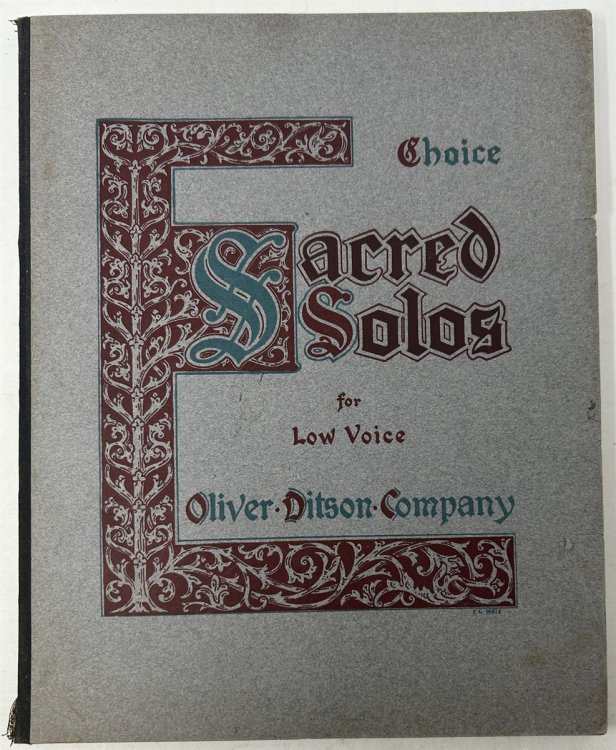Choice Sacred Solos, Low Voice