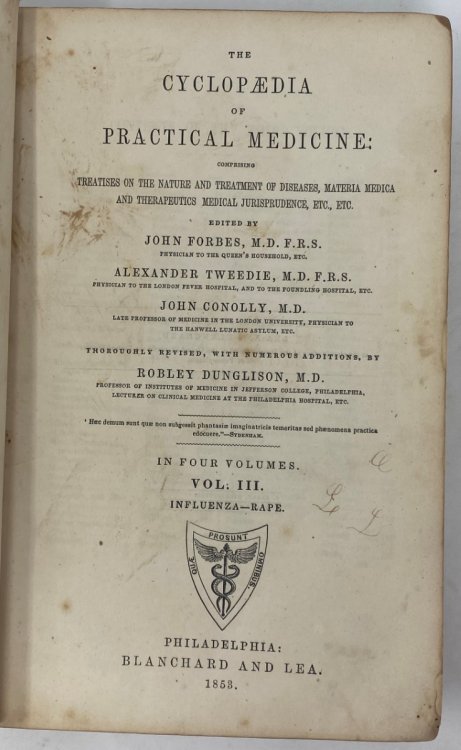 The Cyclopaedia of Practical Medicine, vol. 3