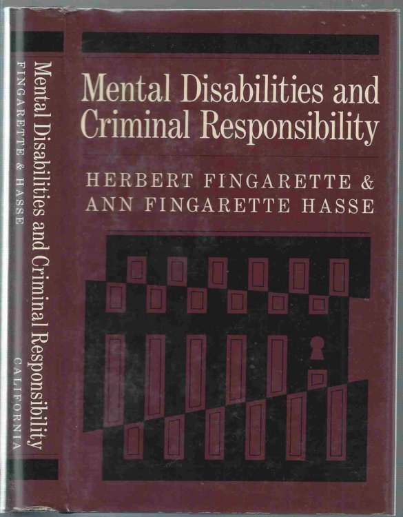 Mental Disabilities and Criminal Responsibility