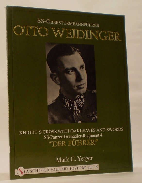 SS-Obersturmbannfhrer Otto Weidinger Knight's Cross with Oakleaves and Swords SS-Panzer-Grenadier-Regiment 4 Der Fuhrer