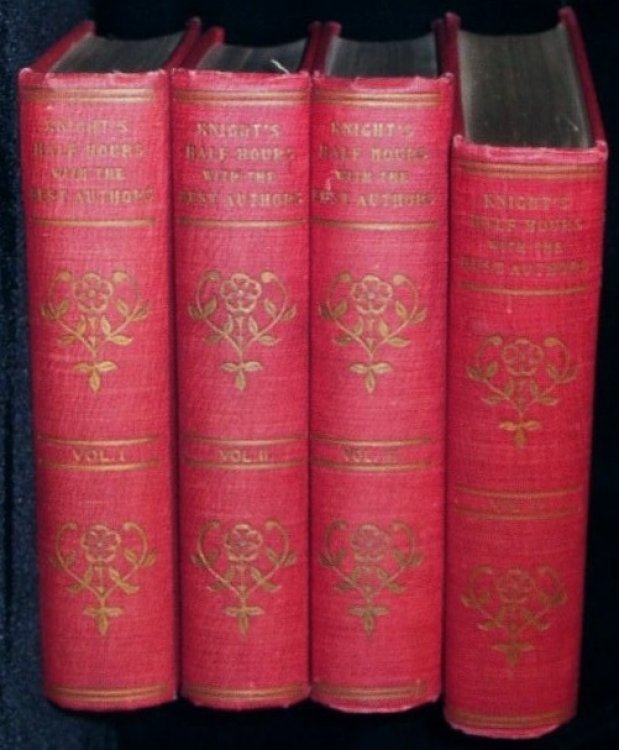 Half Hours with the Best Authors; with Short Biographical and Critical Notes (Complete in 4 Volumes)