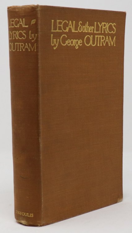 Legal & Other Lyrics. Containing a Number of New Pieced & Fifteen Illustrations