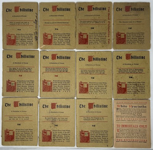 The Philistine: A Periodical of Protest Jan. 1907 to Dec. 1907