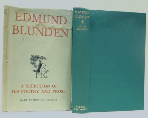 Edmund Blunden. a Seleciton of His Poetry and Prose