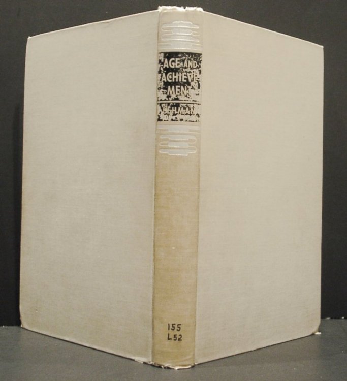 Age and Achievement (American Philosophical Society Volume 33)