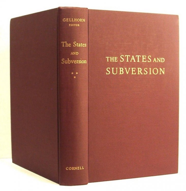 The States and Subversion (Cornell Studies in Civil Liberty)