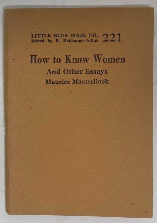 How to Know Women and Other Essays