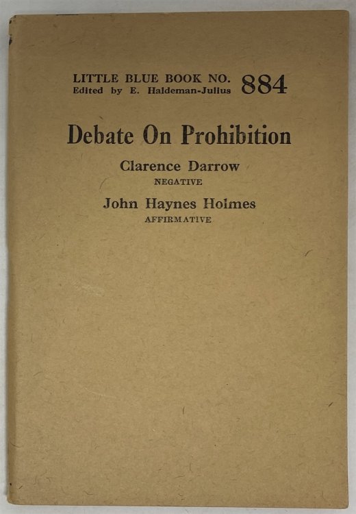 Debate on Prohibition