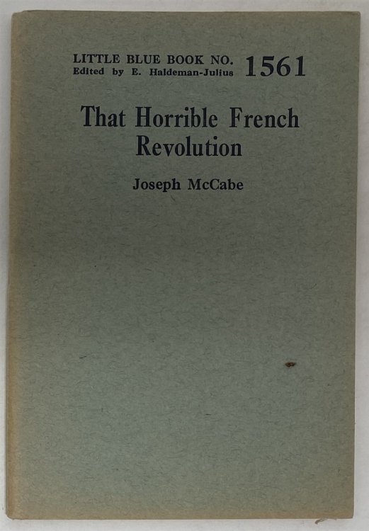That Horrible French Revolution