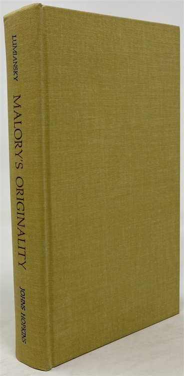 Malory's Originality: a Critical Study of Le Morte D'Arthur