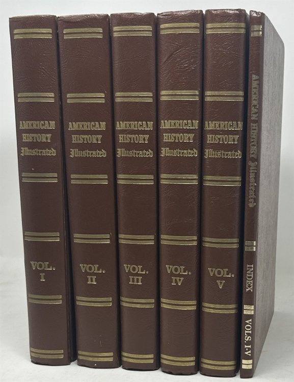 American History Illustrated, Volumes I - V, [with] Five Year Cumulative Index (Six Volumes total)