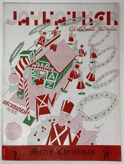 The Jayhawker Magazine Volume 48, Number 2. Christmas Number, 1935