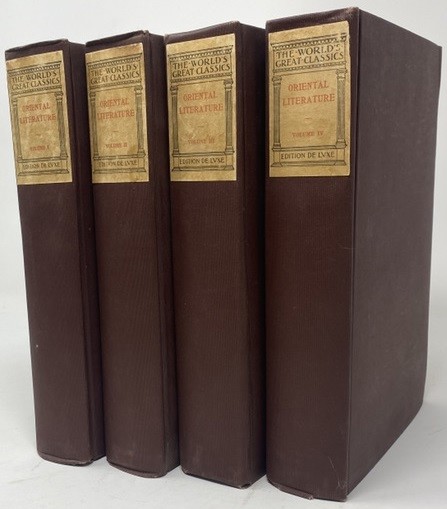 The World's Great Classics: Oriental Literature, Volumes I, II, III and IV
