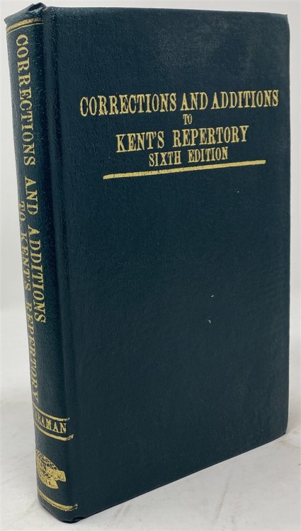 Corrections and Additions to Kent's Repertory