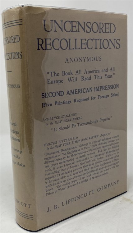 Uncensored Recollections