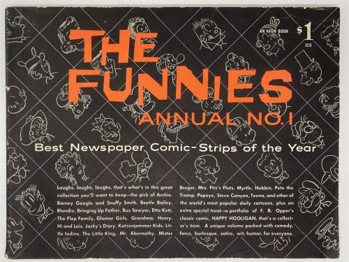 The Funnies Annual No. 1 Best Newspaper Comic-Strips of the Year