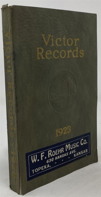 1923 Catalogue of Victor Records with Biographical Sketches, Opera Plots, New Portraits & Red Seal Section