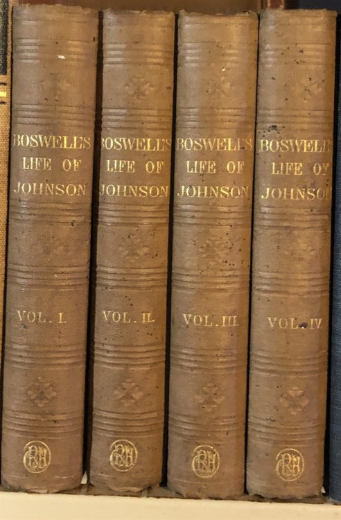 The Life of Samuel Johnson, LL. D. [Complete in 4 Volumes] Including a Journal of His Tour of the Hebrides