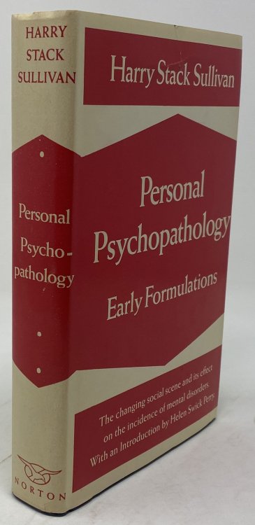 Personal Psychopathology; Early Formulations