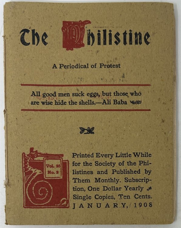 The Philistine: a Periodical of Protest: January 1908