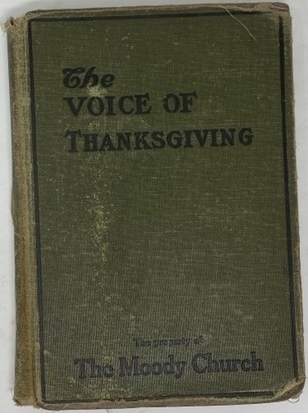 The Voice of Thanksgiving