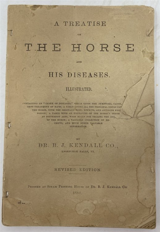 A Treatise on the Horse and His Diseases