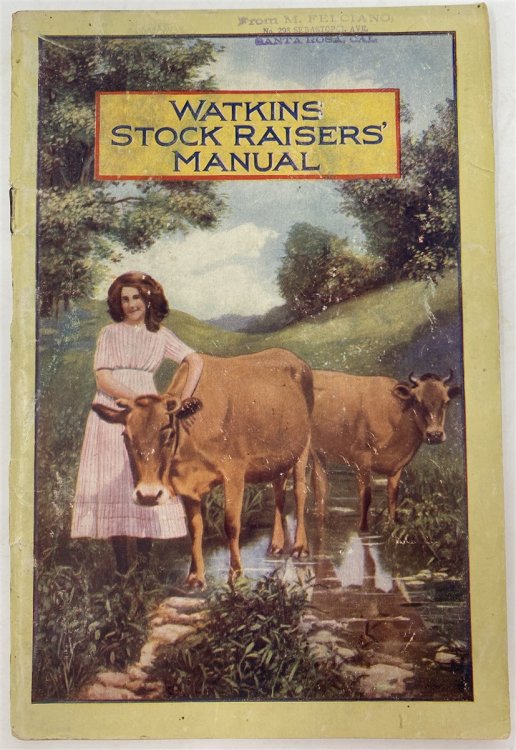 Watkins Stock Raisers' Manual: a Manual for the Guidance of Stockraisers, Breeders & Farmers