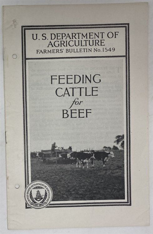 Feeding Cattle for Beef