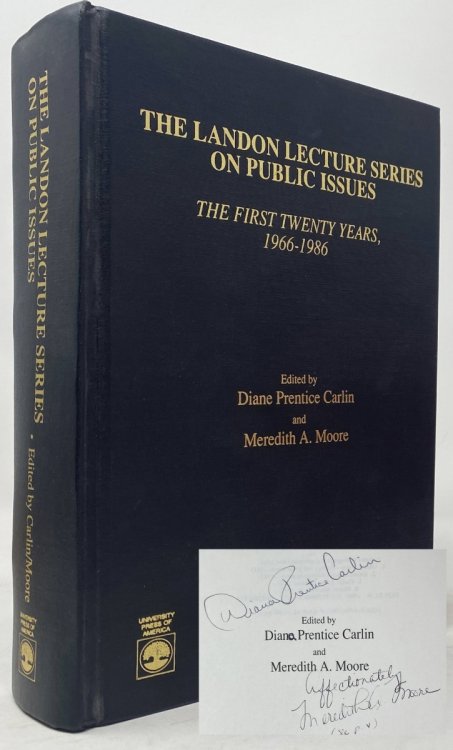 The Landon Lecture Series on Public Issues: the First Twenty Years, 1966 - 1986