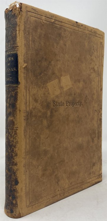 State of Kansas: Session Laws of 1887, Passed At the Twenty-Second Regular, the Same Being the Fifth Biennial Session of the Legislature of the State of Kansas