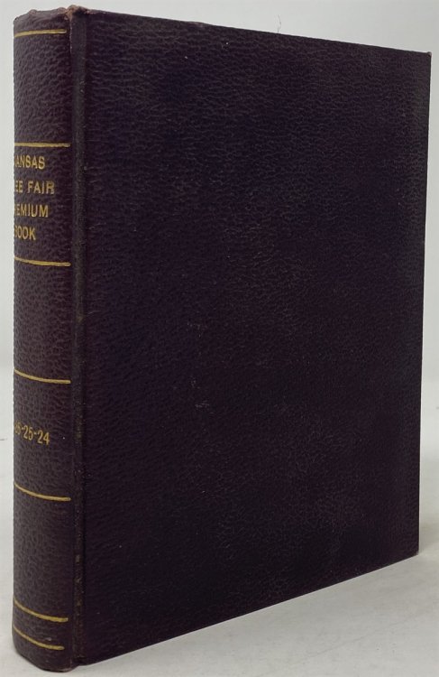Kansas Free Fair Premium Book 1926 - 25 - 24