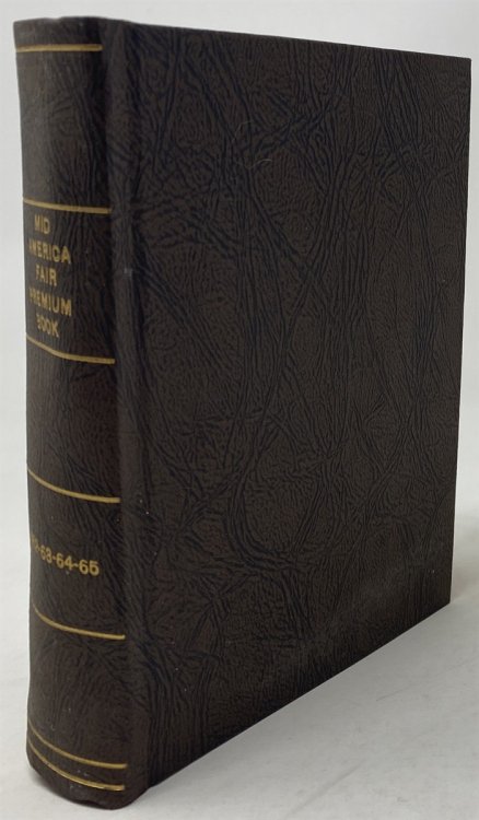 Mid-America Fair Premium Book 1962 - 63 - 64 - 65