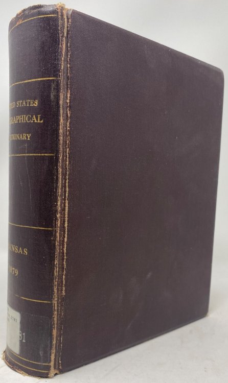 The United States Biographical Dictionary. Kansas Volume. Containing Accurately Compiled Biographical Sketches, Into Which is Woven the History of the State and its Leading Citizens