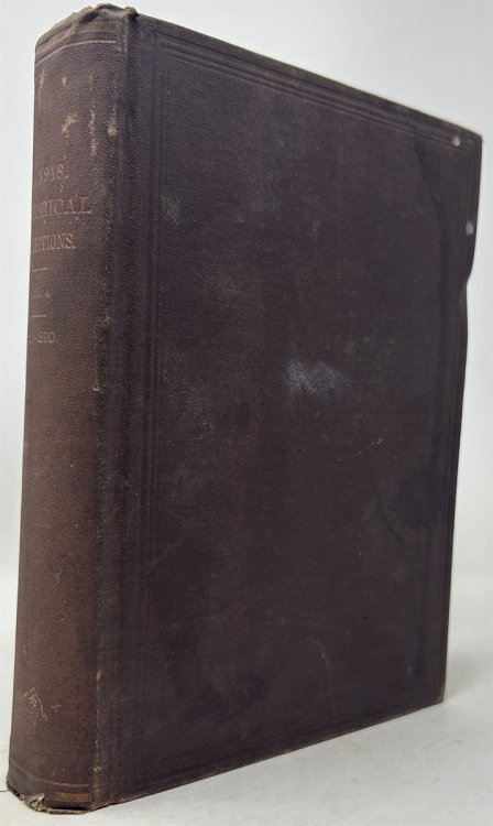 Transactions of the Kansas State Historical Society. 1886-'88. Vol. IV. (Kansas Historical Collections, Vol 4)