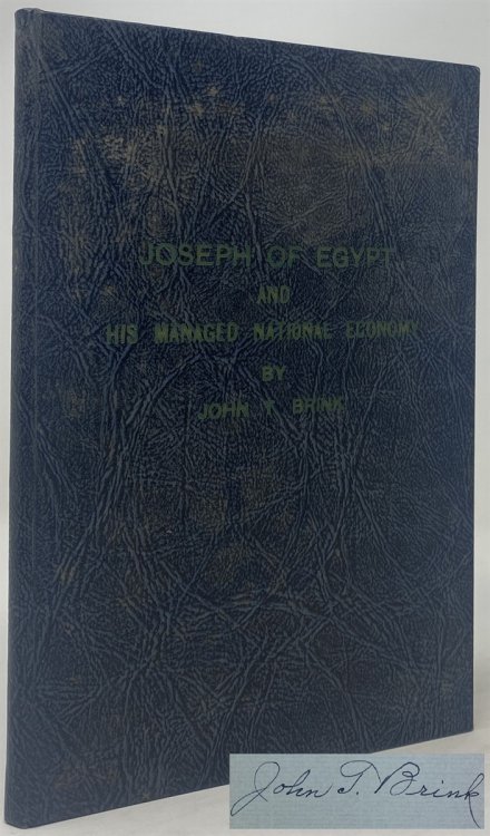 Joseph of Egypt and His Managed National Economy