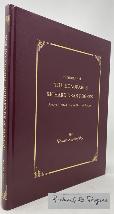 Biography of the Honorable Richard Dean Rogers Senior United States District Judge