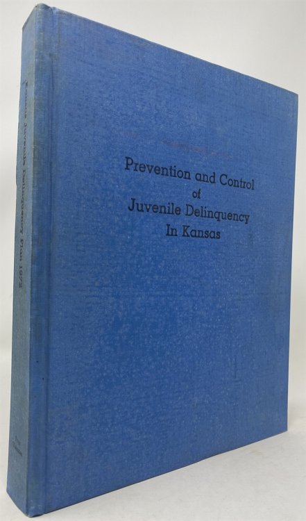 A Comprehensive Plan: Prevention and Control of Juvenile Delinquency in Kansas Volume I