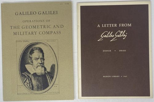 A Letter from Galileo Galilei [WITH] Operations of the Geometric and Military Compass