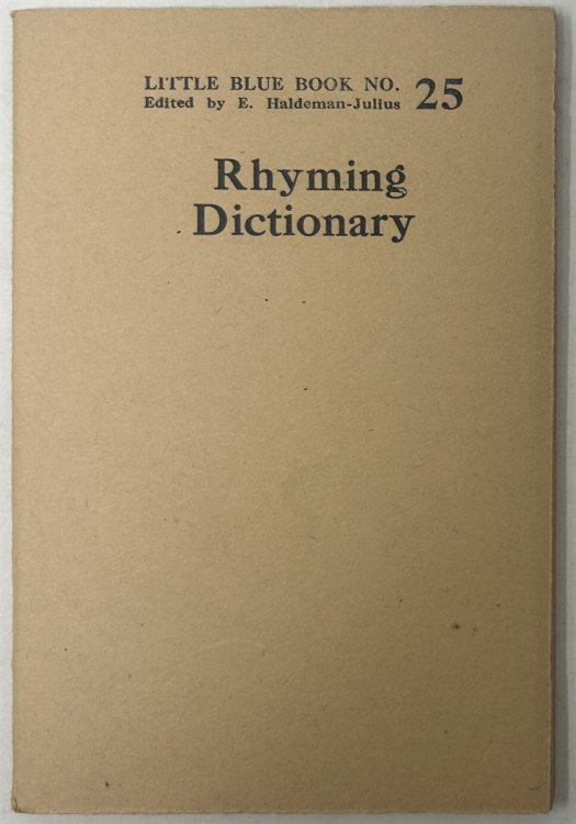 Rhyming Dictionary