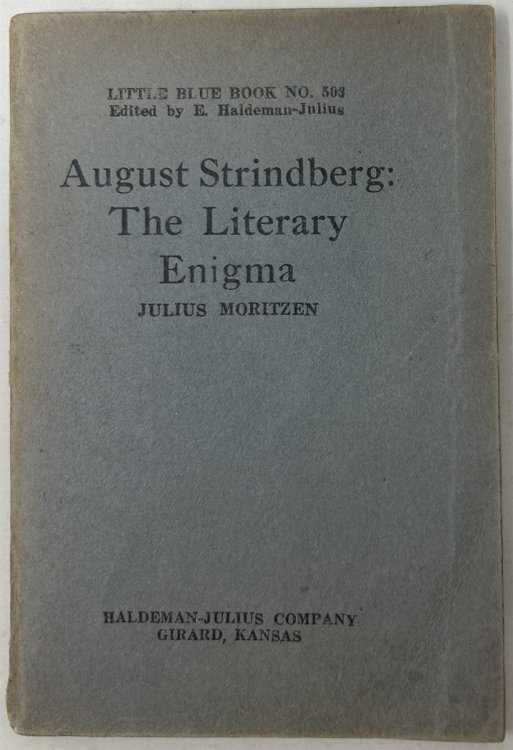 August Strindberg: the Literary Enigma