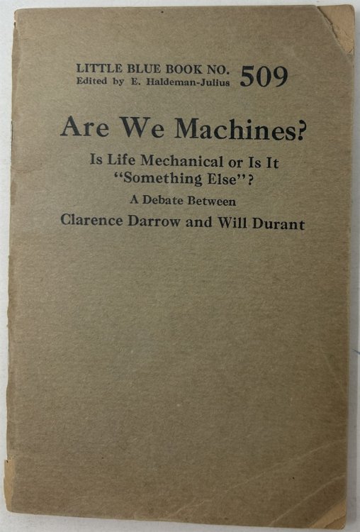 Are We Machines Is Life Mechanical or is it 