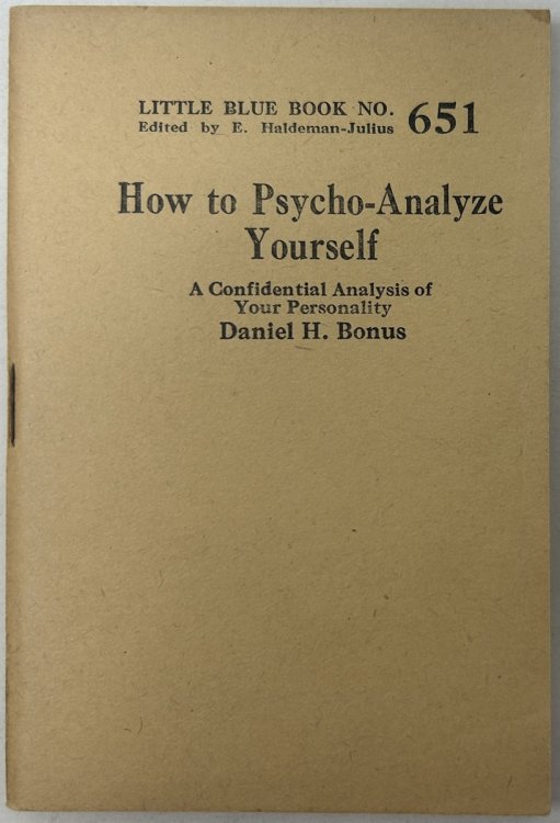 How to Psycho-Analyze Yourself: a Confidential Analysis of Your Personality
