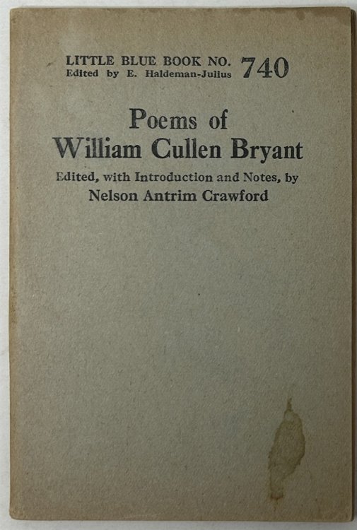 Poems of William Cullen Bryant