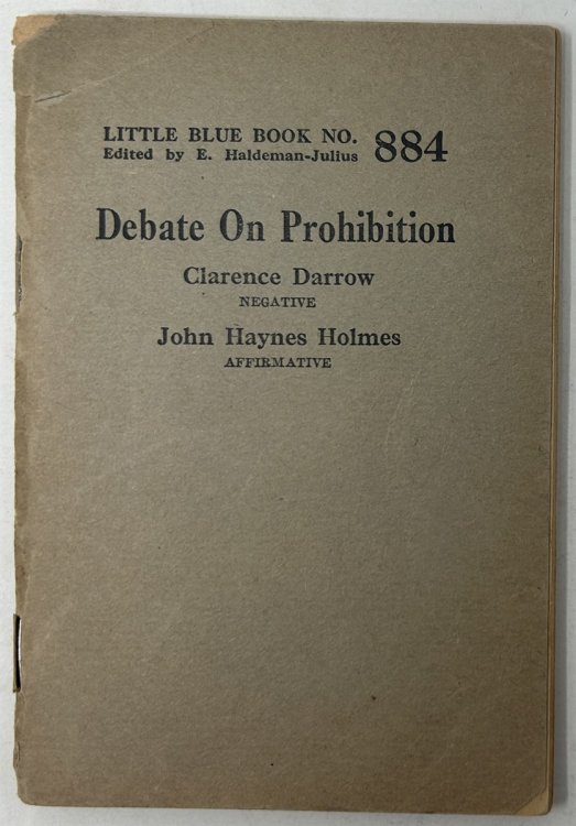 Debate on Prohibition