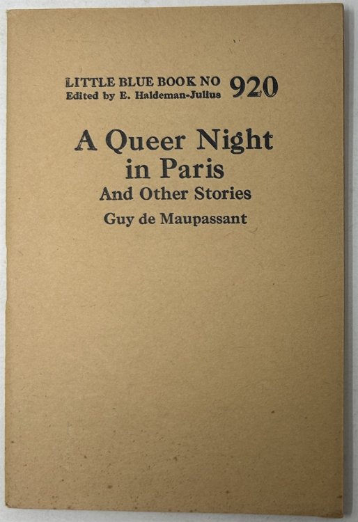 A Queer Night in Paris and Other Stories