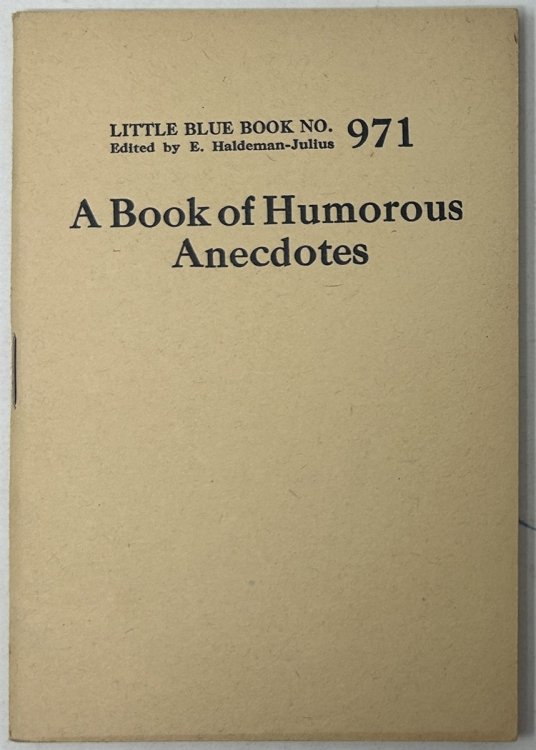 A Book of Humorous Anecdotes
